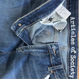 Articles of Society, boot cut jeans, size 30